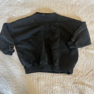 Zara crew neck sweatshirt